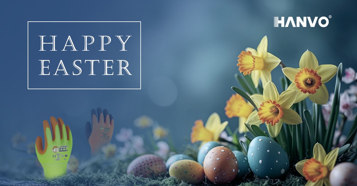 HANVO celebrates Easter 2024 with a commitment to safety and sustainability in PPE innovations.