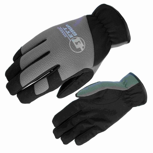 HANVO 18‑gauge lightweight work glove built on stretch birdseye fabric for outstanding dexterity and breathability. Synthetic‑leather palm delivers EN388 Level 2 abrasion resistance up to 1600‑cycle wear life. Open cuff design for quick donning & doffing, fully machine‑washable for convenient cleaning and long‑term maintenance. Ideal for facility maintenance, light assembly, warehousing, material handling.