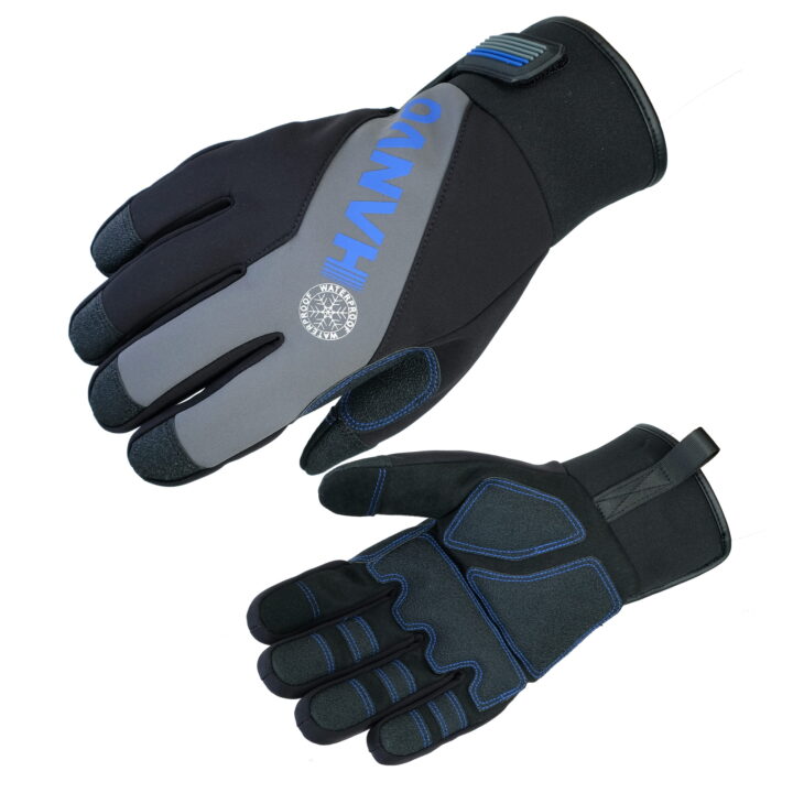 HANVO 18-gauge cold-weather work glove with 3M Thinsulate™ 100G insulation to retain body heat while allowing moisture escape. 360° TPU membrane construction delivers full waterproof and windproof protection. Synthetic leather palm with PVC reinforcement provides reliable abrasion resistance. Stretch spandex back enhances flexibility and comfort. Ideal for outdoor winter work, construction, logistics, cold storage handling.