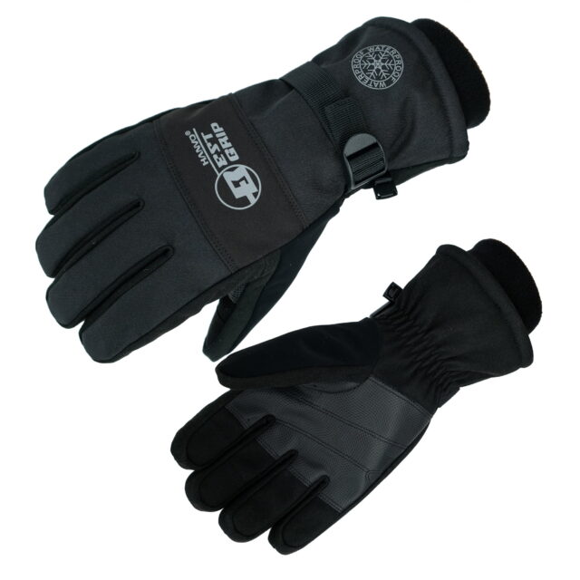 HANVO 18-gauge lightweight cold-weather work glove with 3M Thinsulate™ 40G insulation for balanced warmth and dexterity. 360° TPU membrane construction delivers full waterproof and windproof protection. PU palm offers excellent anti-slip grip in wet and cold conditions; Oxford fabric back with waterproof TPU membrane blocks cold wind. Ideal for light outdoor winter work, cold storage, logistics, utility maintenance.