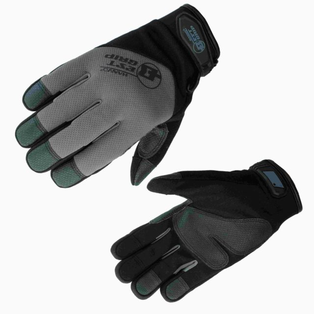 HANVO 18‑gauge 360° cut‑resistant glove built with lightweight Metal‑Q liner achieving CE Level C / ANSI A3 cut protection. Synthetic‑leather palm with PVC reinforcement provides EN388 Level 2 abrasion resistance up to 1600 cycles. Stretch birdseye‑spandex outer shell retains high dexterity and breathability. Elastic SBR cuff with hook‑and‑loop pull‑tab closure for stable wrist fit. Ideal for metal handling, glass processing, metal fabrication, assembly, facility maintenance.
