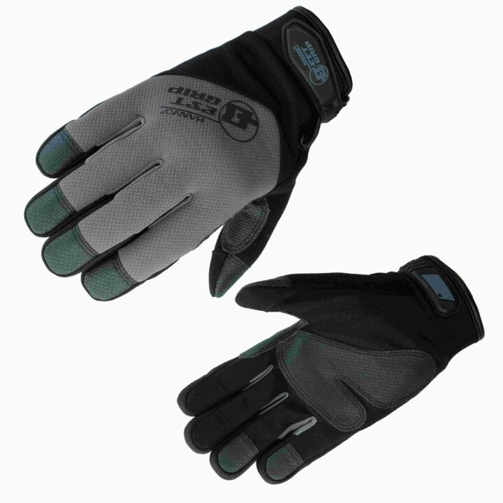 HANVO 18‑gauge 360° cut‑resistant glove built with lightweight Metal‑Q liner achieving CE Level C / ANSI A3 cut protection. Synthetic‑leather palm with PVC reinforcement provides EN388 Level 2 abrasion resistance up to 1600 cycles. Stretch birdseye‑spandex outer shell retains high dexterity and breathability. Elastic SBR cuff with hook‑and‑loop pull‑tab closure for stable wrist fit. Ideal for metal handling, glass processing, metal fabrication, assembly, facility maintenance.